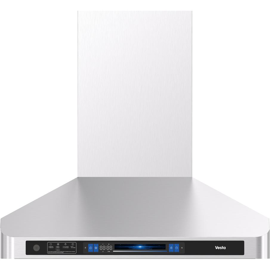 Vesta 30-inch Munich Series Wall Mount Range Hood with Voice Control DC Motor VRH-MUNICH-30SS IMAGE 2