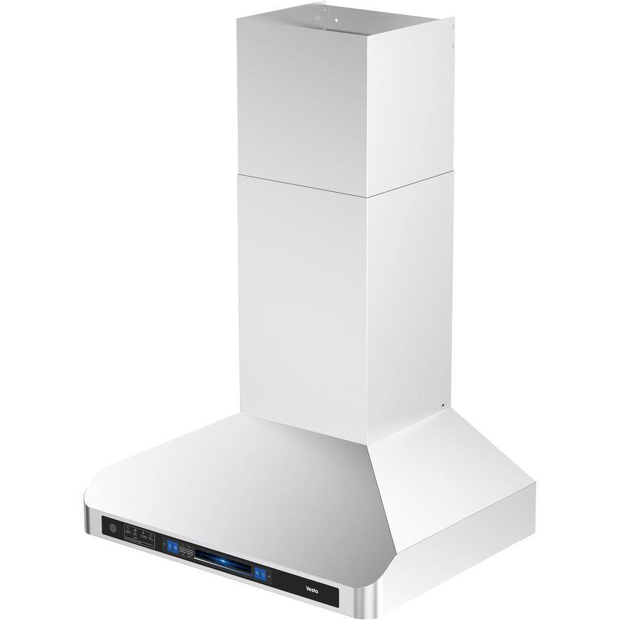 Vesta 36-inch Munich Series Wall Mount Range Hood with Voice Control DC Motor VRH-MUNICH-36SS IMAGE 5