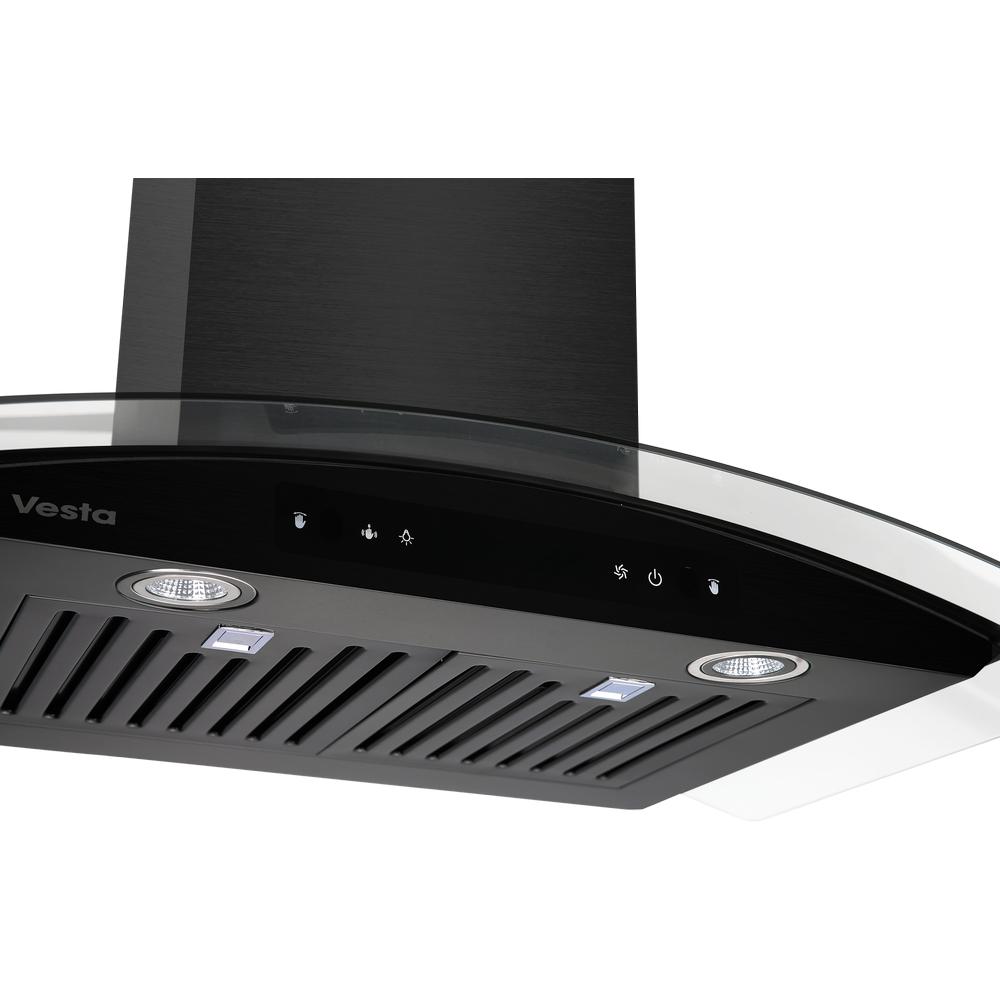 Vesta 30-inch Amsterdam Series Wall Mount Range Hood VRH-AMSTERDAM-30BS IMAGE 3
