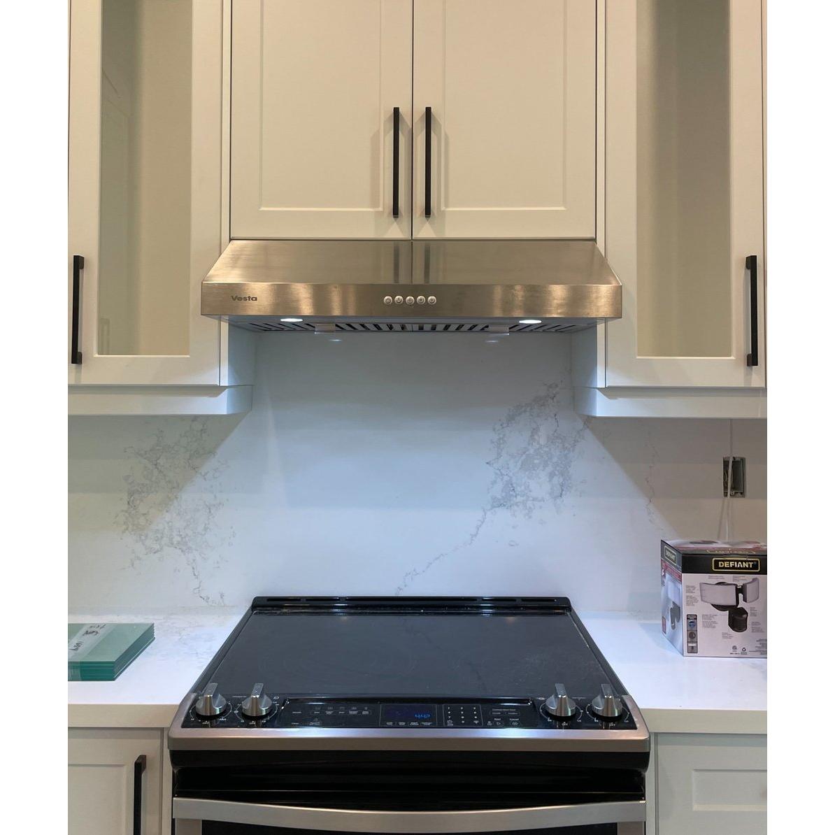 Vesta 30-inch Chicago Series Under Cabinet Range Hood VRH-CHICAGO-30SS IMAGE 7