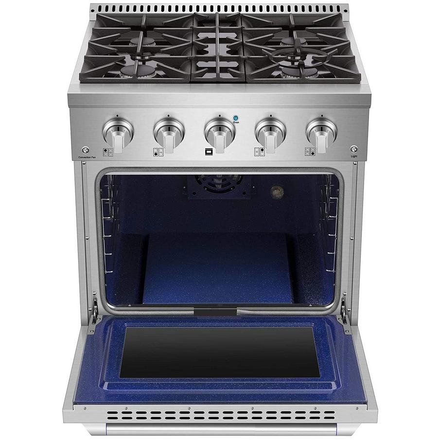 Vesta 30-inch Freestanding Gas Range VRG-ONTARIO-30SS IMAGE 2