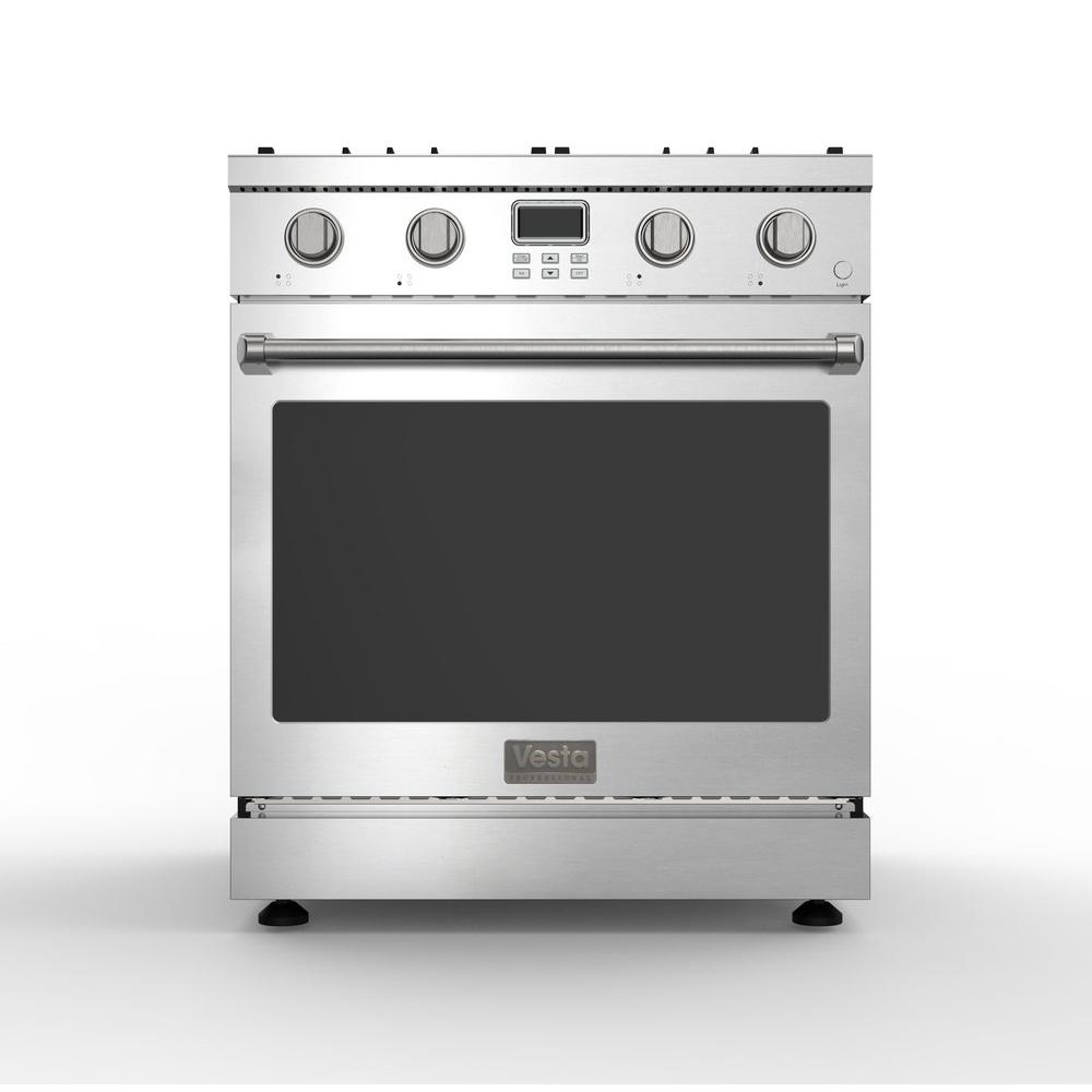 Vesta 30-inch Freestanding Gas Range VRG-ALBERTA-30SS IMAGE 5