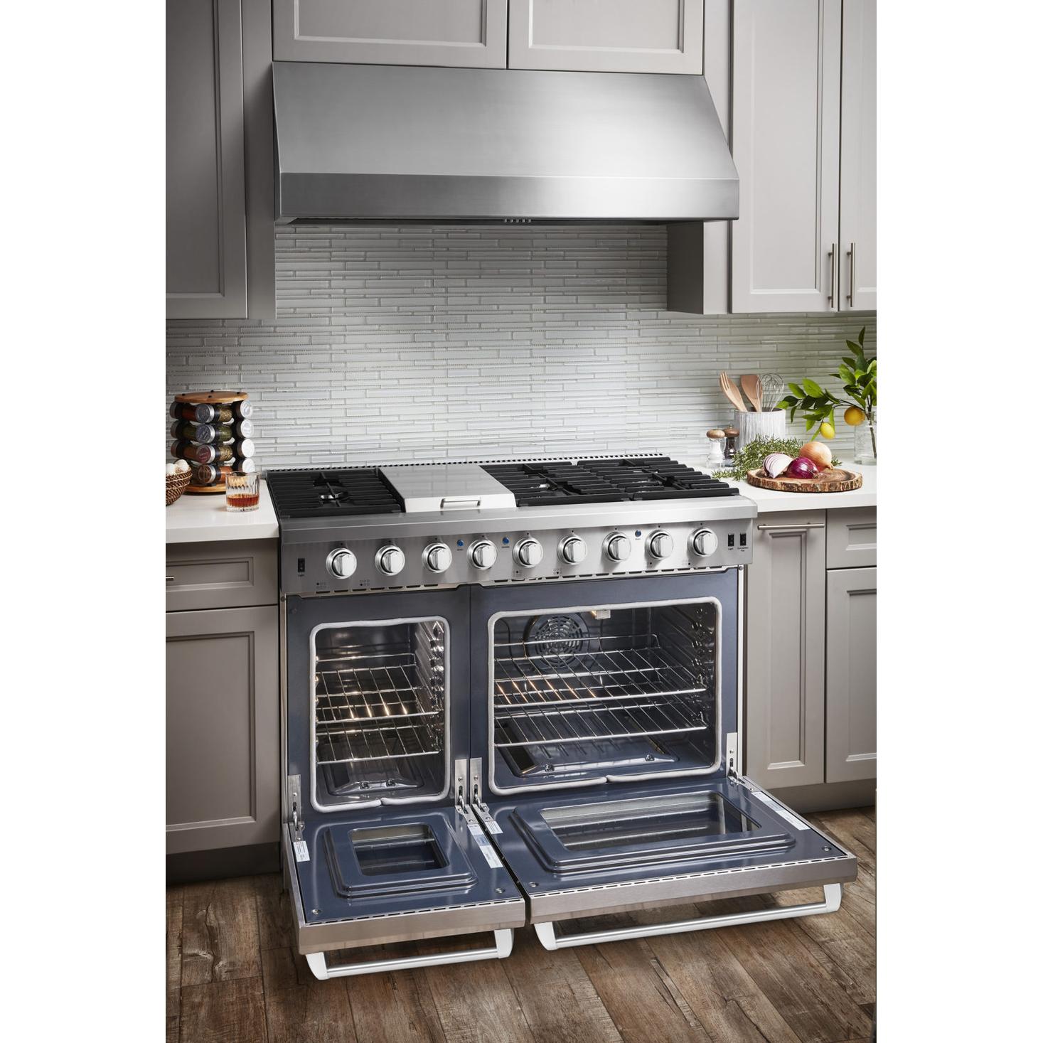 Vesta 48-inch Freestanding Gas Range VRG-ALBERTA-48SS IMAGE 5