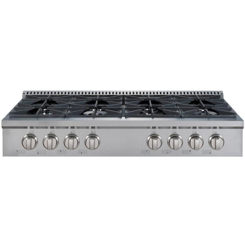 Vesta 48-inch Built-in Gas Rangetop VRG-QUEBEC-48SS IMAGE 1