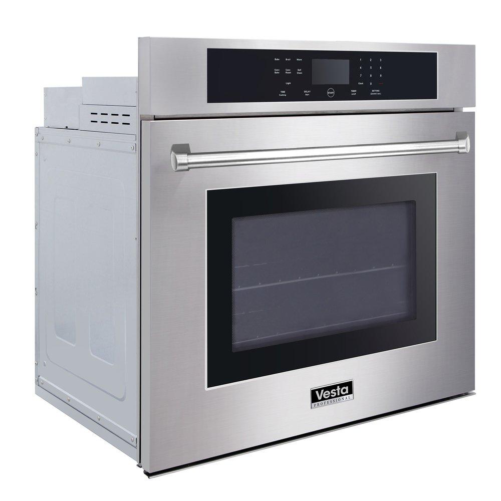 Vesta 30-inch, 4.8 cu. ft. Built-in Wall Oven VWO-MONTANA-30SS IMAGE 2