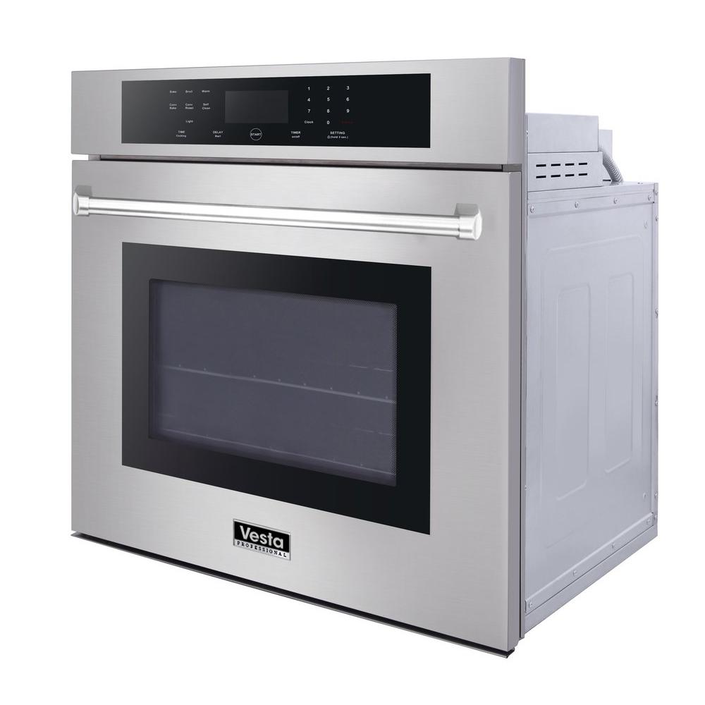 Vesta 30-inch, 4.8 cu. ft. Built-in Wall Oven VWO-MONTANA-30SS IMAGE 3