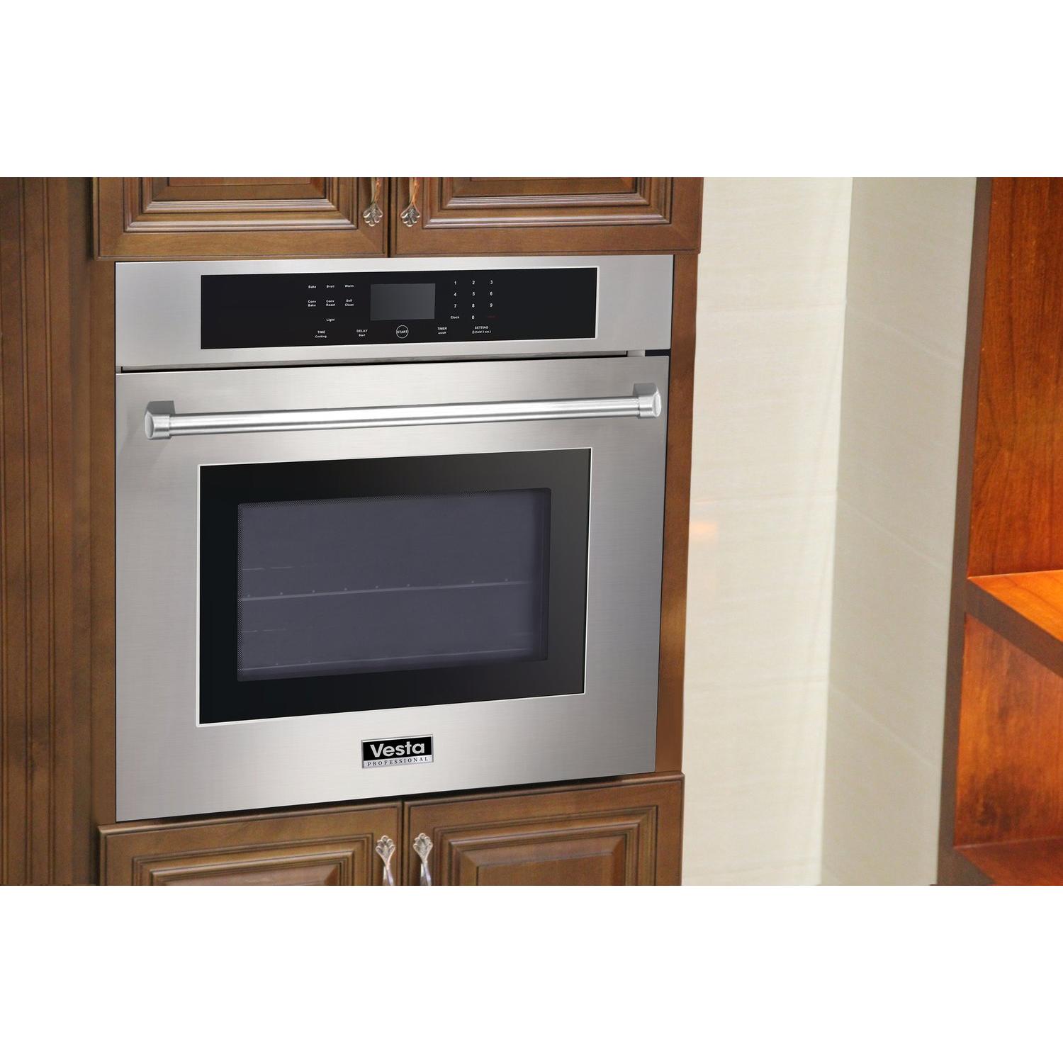 Vesta 30-inch, 4.8 cu. ft. Built-in Wall Oven VWO-MONTANA-30SS IMAGE 8