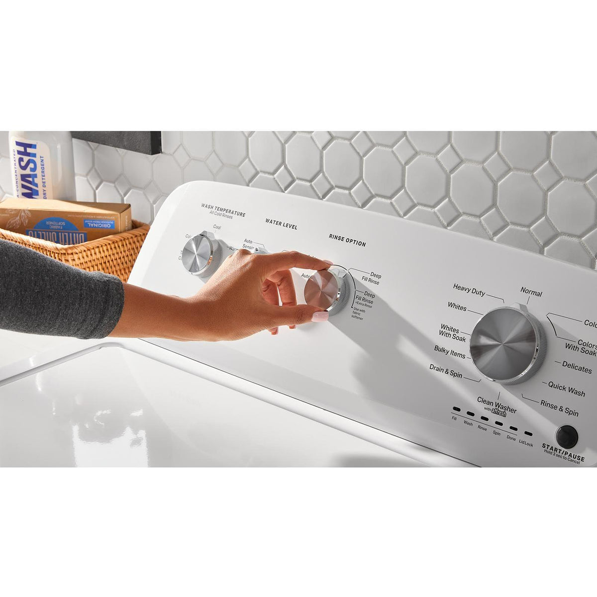 Maytag 4.4 cu. ft. Top Load Washer with Deep Fill MVW4005SW IMAGE 7