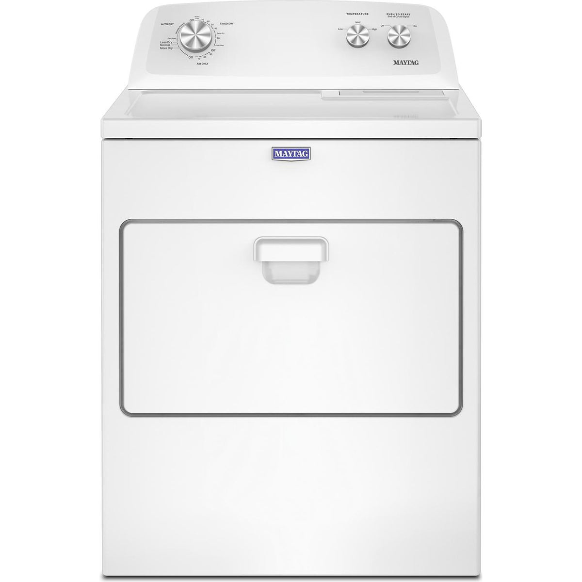 Maytag 7.0 cu. ft. Top Load Electric Dryer with Wrinkle Prevent YMED4005SW IMAGE 1