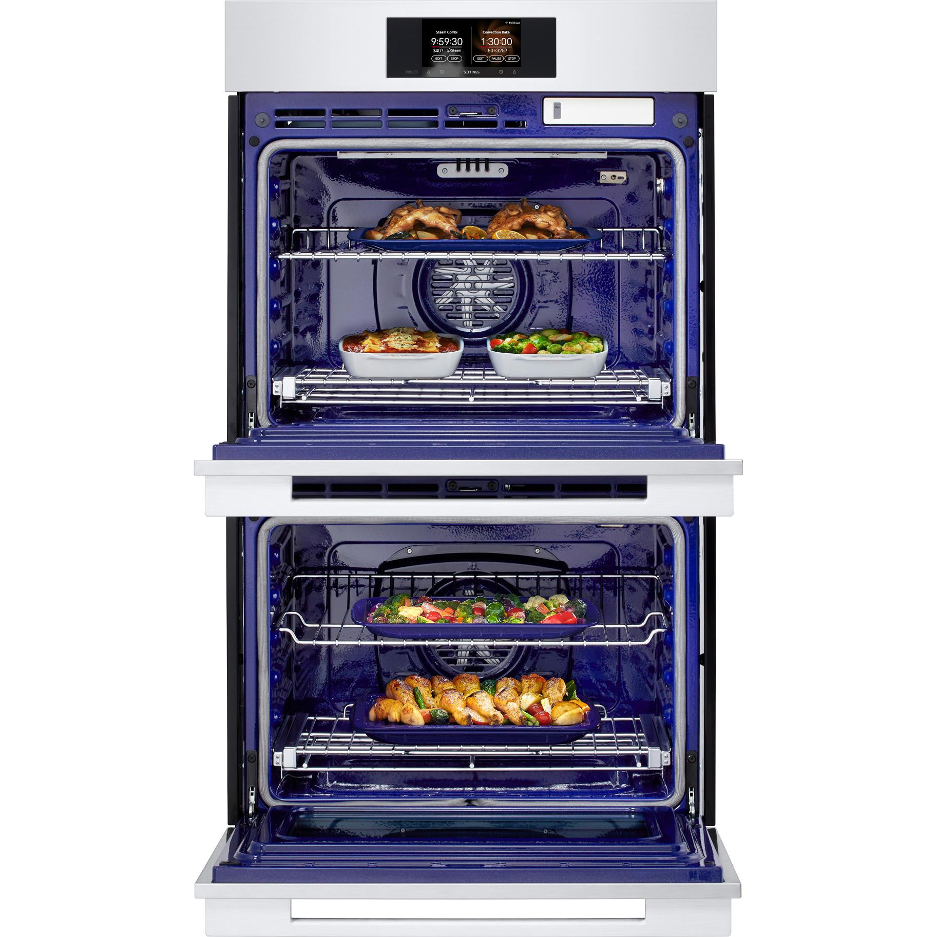 Signature Kitchen Suite 30-inch, 9.4 cu. ft. Built-in Double Wall Oven with Wi-Fi SKSDV3012MT IMAGE 4