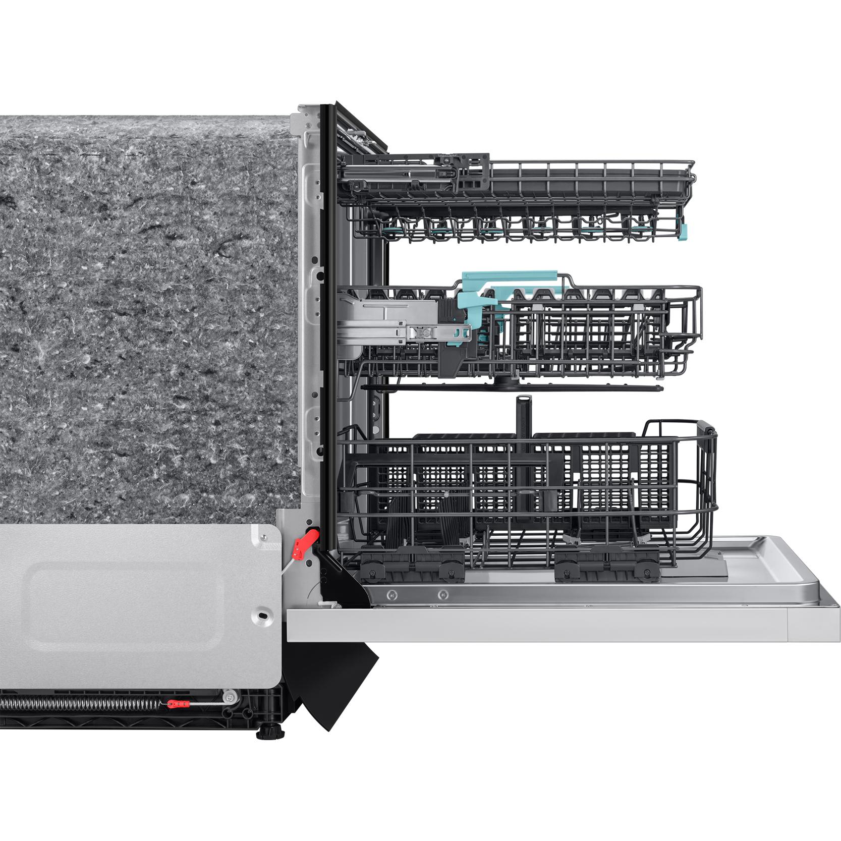 Samsung Bespoke 24-inch Built-In Dishwasher with Third Rack and AI Wash DW90F89T0U12AA IMAGE 6