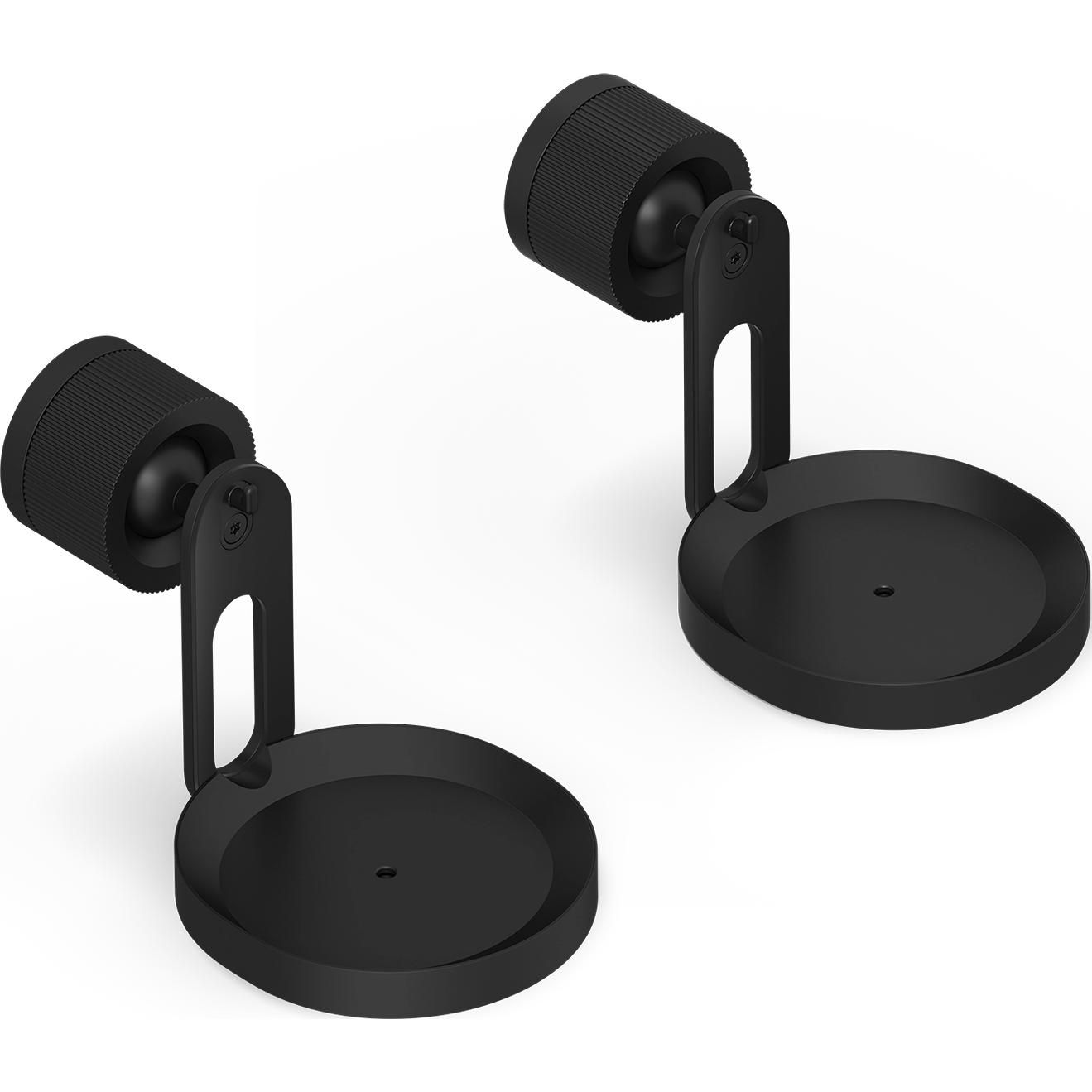 Sonos Speaker Wall Mounts Era 100 Pro Surface Mount (Pair) Black IMAGE 1