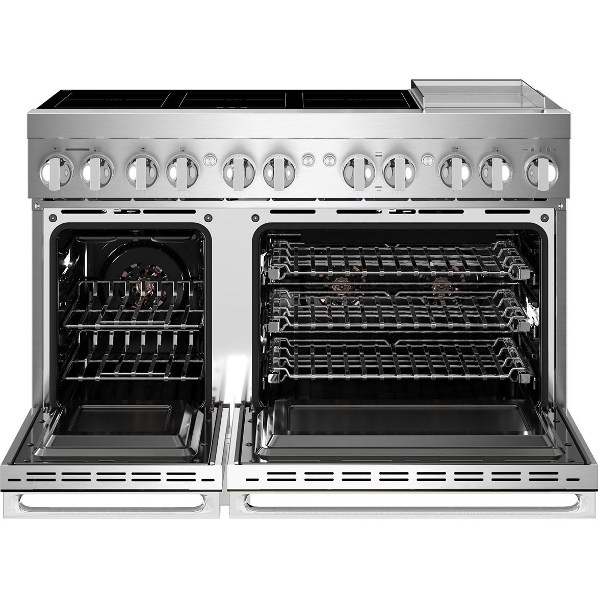 JennAir 48-inch, 6.3 cu. ft. Freestanding Induction Range with Griddle JPIGC748RM IMAGE 2