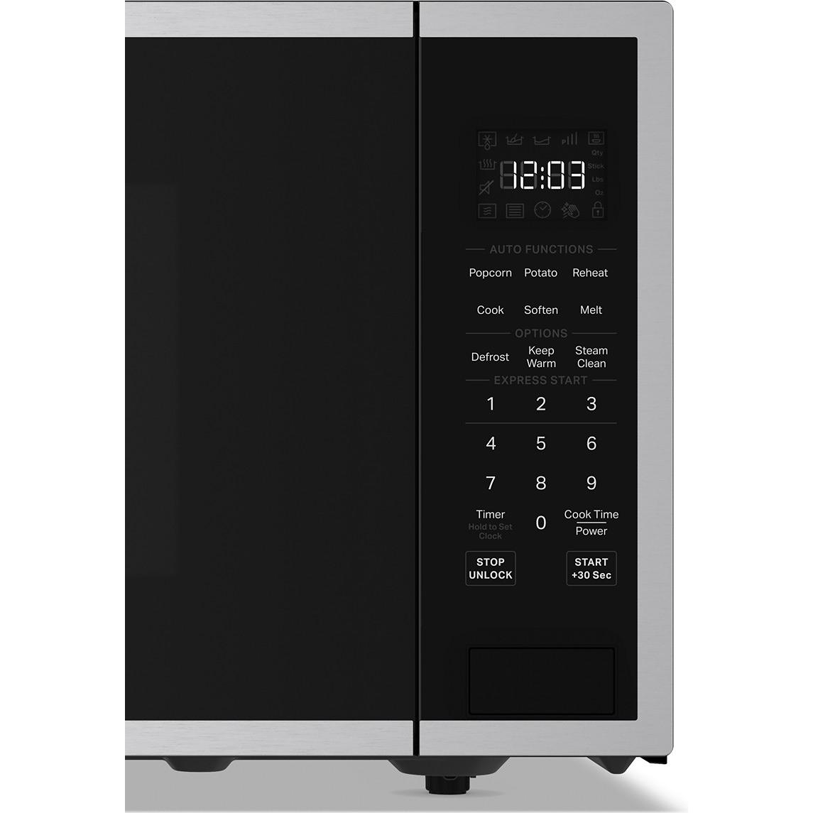 KitchenAid 22-inch, 1.5 cu. ft. Countertop Microwave Oven with Convection Technology KMCS522SPS IMAGE 3