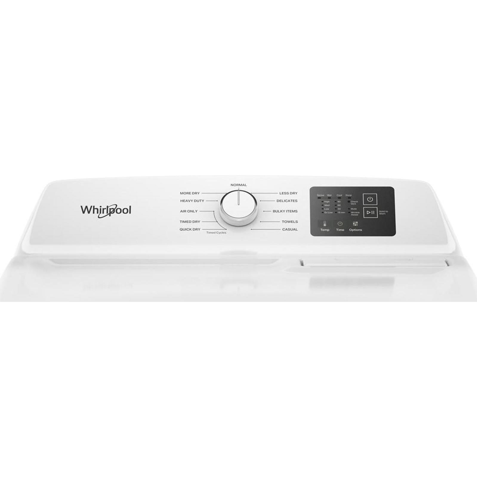 Whirlpool 7.0 cu. ft. Electric Dryer with AutoSensing YWED4105SW IMAGE 3