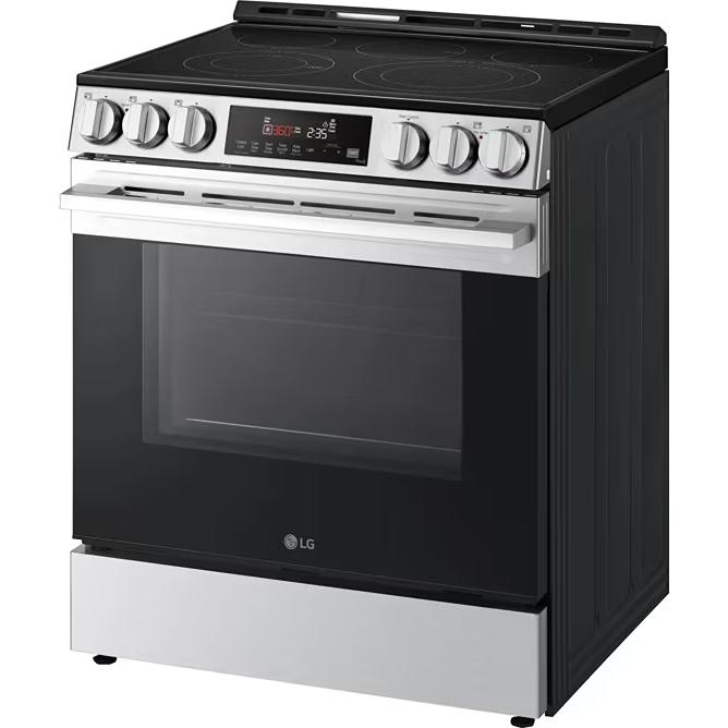 LG 30-inch Smart Electric Slide-In Range with Air Fry LSEL6333XE IMAGE 3