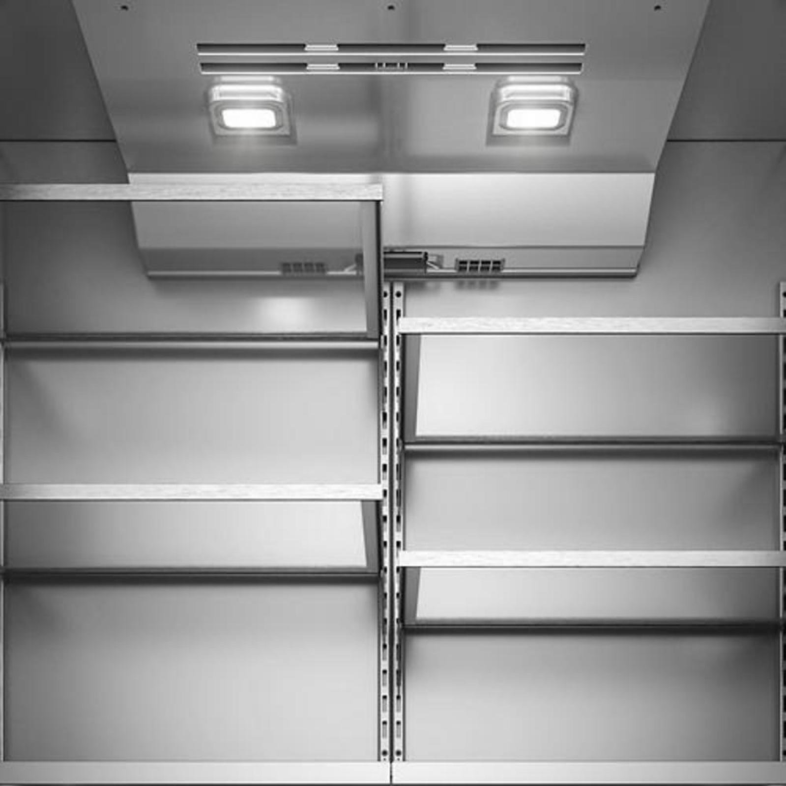 KitchenAid 36-inch, 20.8 cu. ft. Built-in French 3-Door Refrigerator KBFN536SBE IMAGE 12
