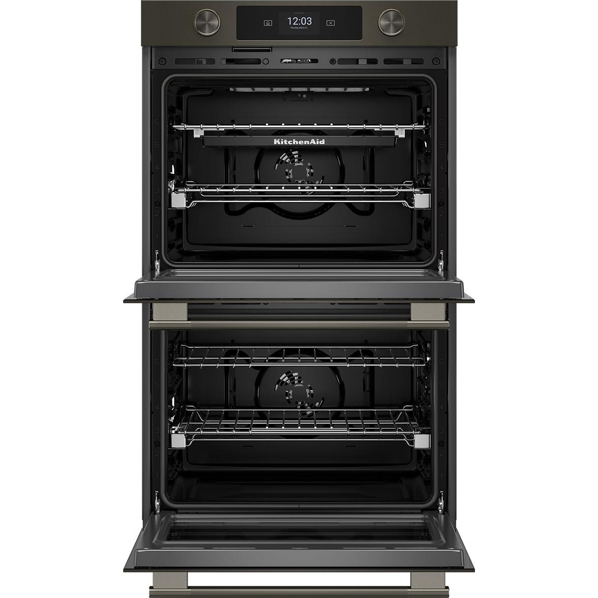 KitchenAid 30-inch Built-in Double Wall Oven with Convection Technology KOED730SBE IMAGE 2