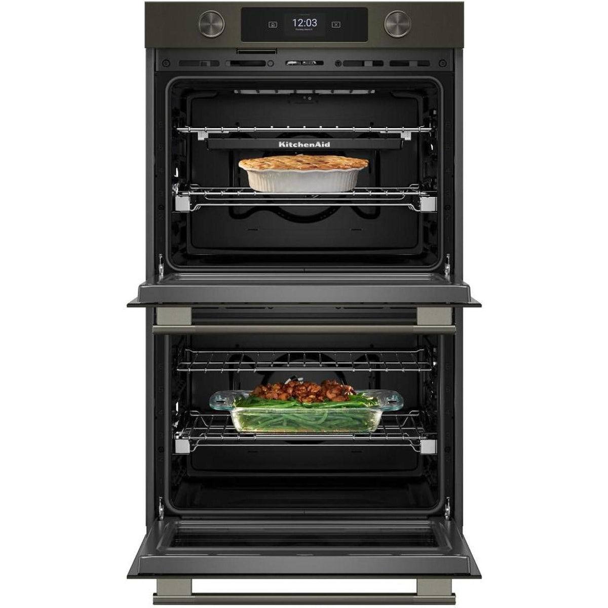 KitchenAid 30-inch Built-in Double Wall Oven with Convection Technology KOED730SBE IMAGE 3