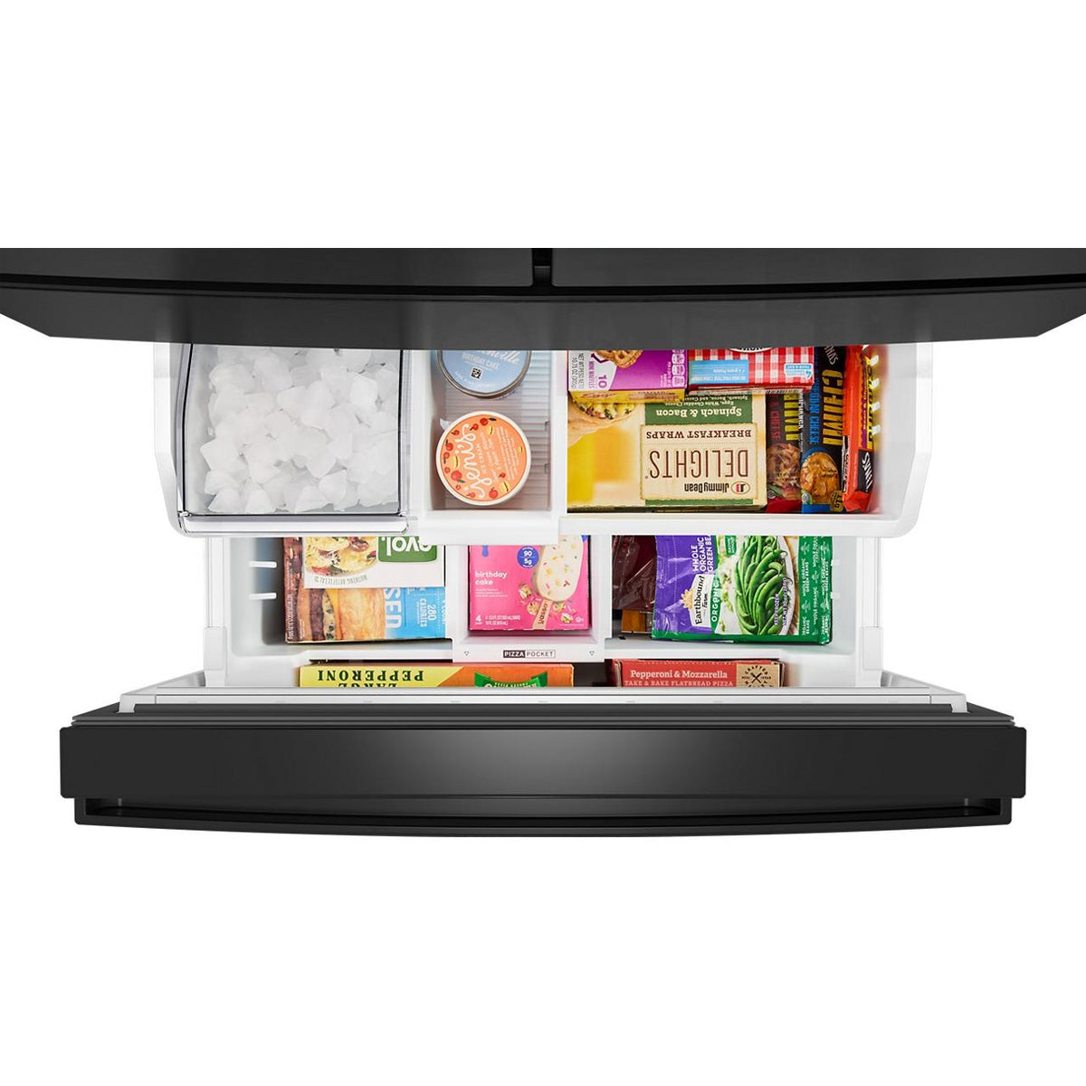 Whirlpool 36-inch French 4-Door Refrigerator WRMF3336SV IMAGE 3