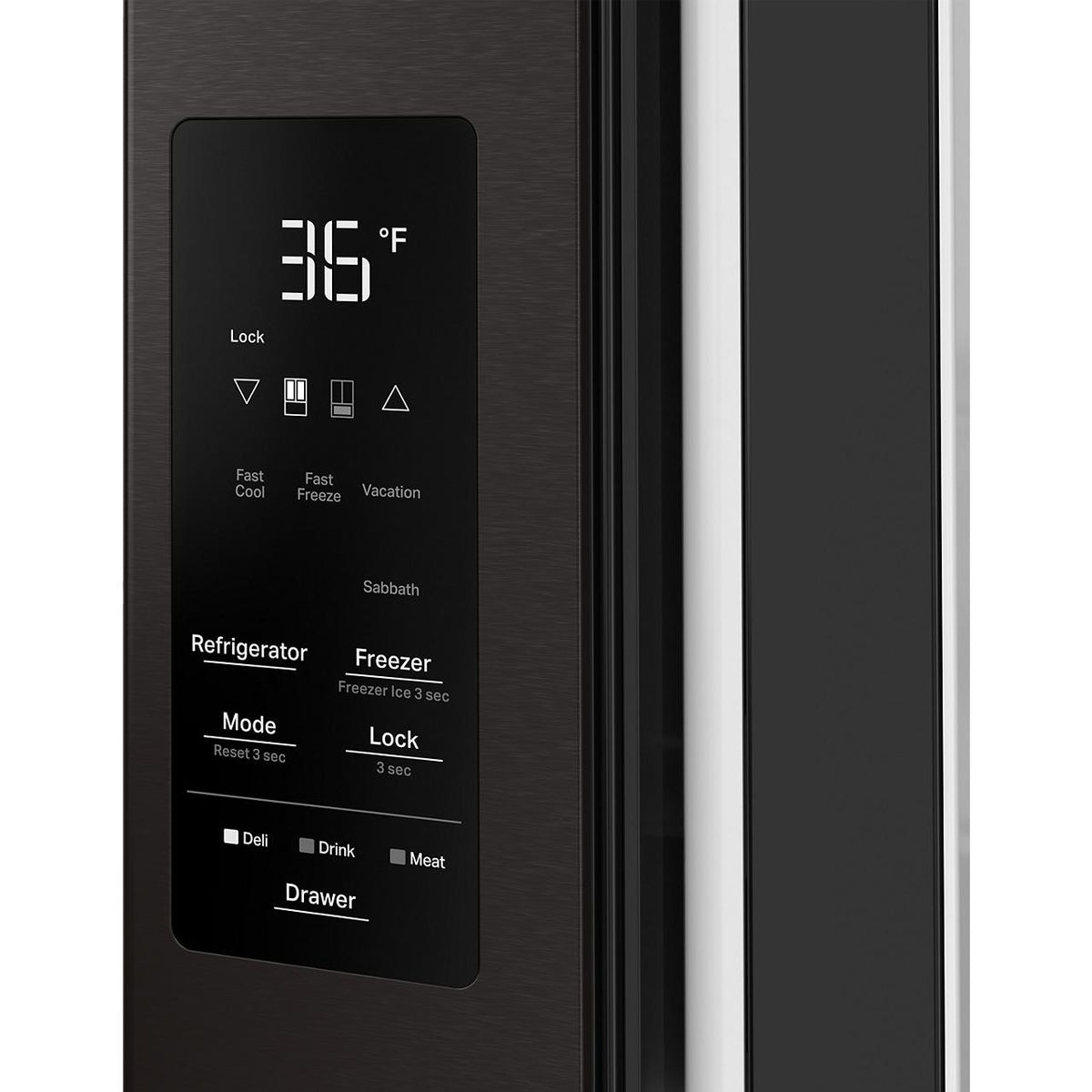 Whirlpool 36-inch French 4-Door Refrigerator WRMF3336SV IMAGE 4
