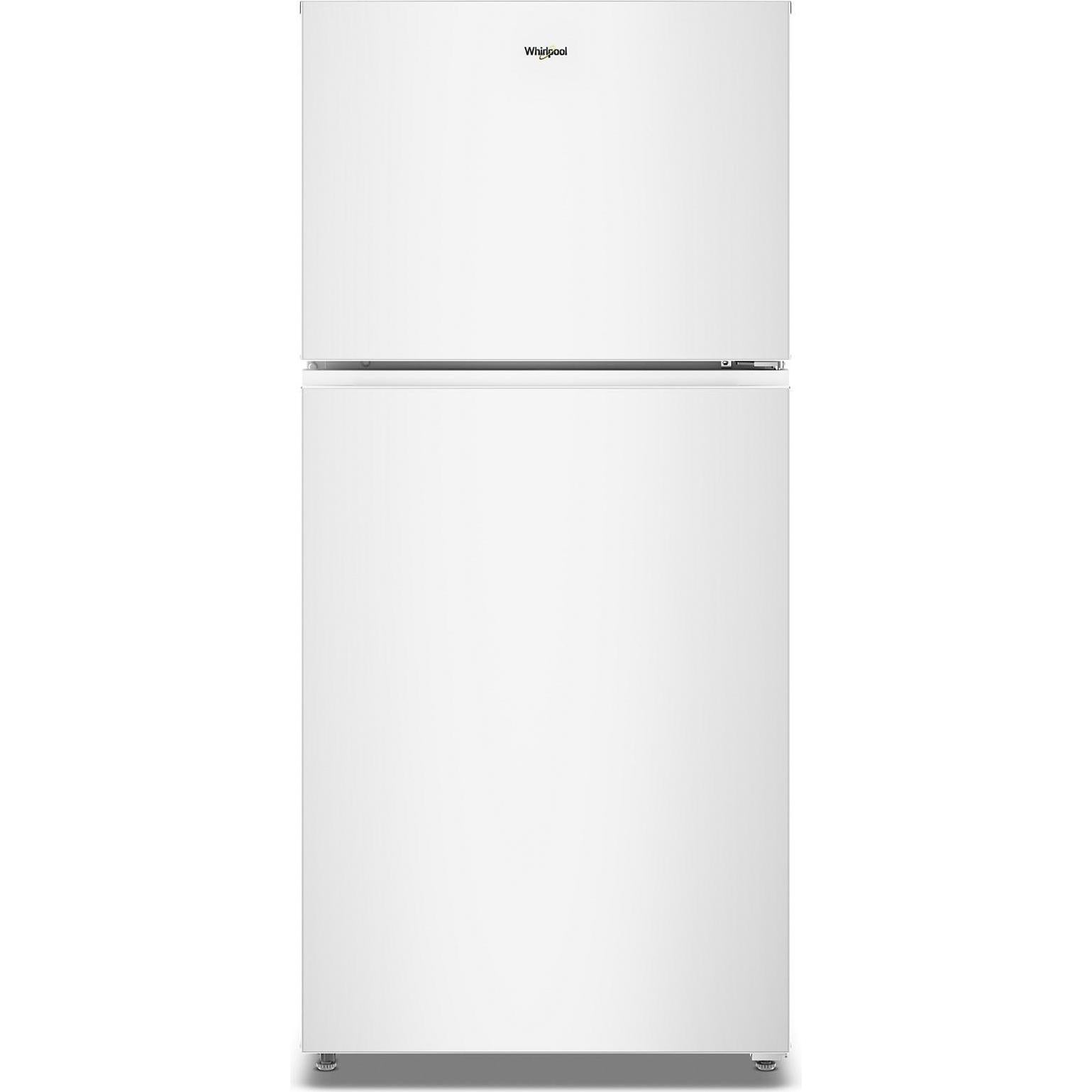 Whirlpool Freestanding Top Freezer Refrigerator WRTX5419SW IMAGE 1