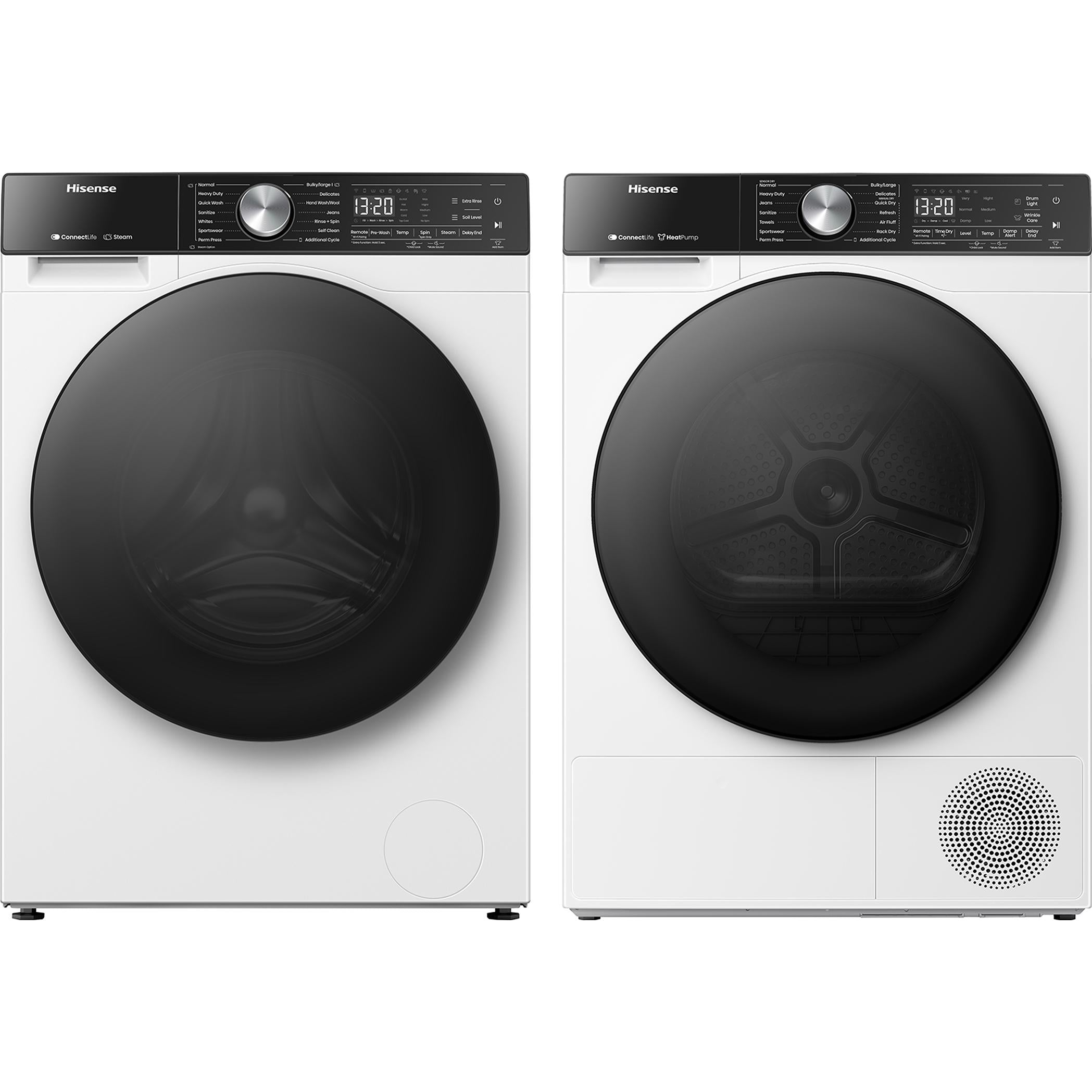 Hisense 3.1 cu.ft. Front Loading Washer with Steam Wash and Wi-Fi Enabled WF5S2845BW IMAGE 6