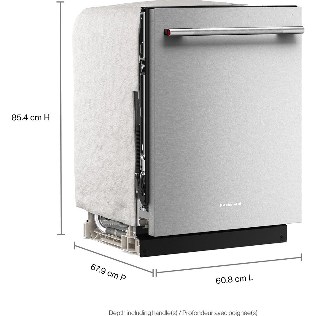 KitchenAid 24-inch Built-in Dishwasher with ProDry™ System KDTS424SPS IMAGE 10
