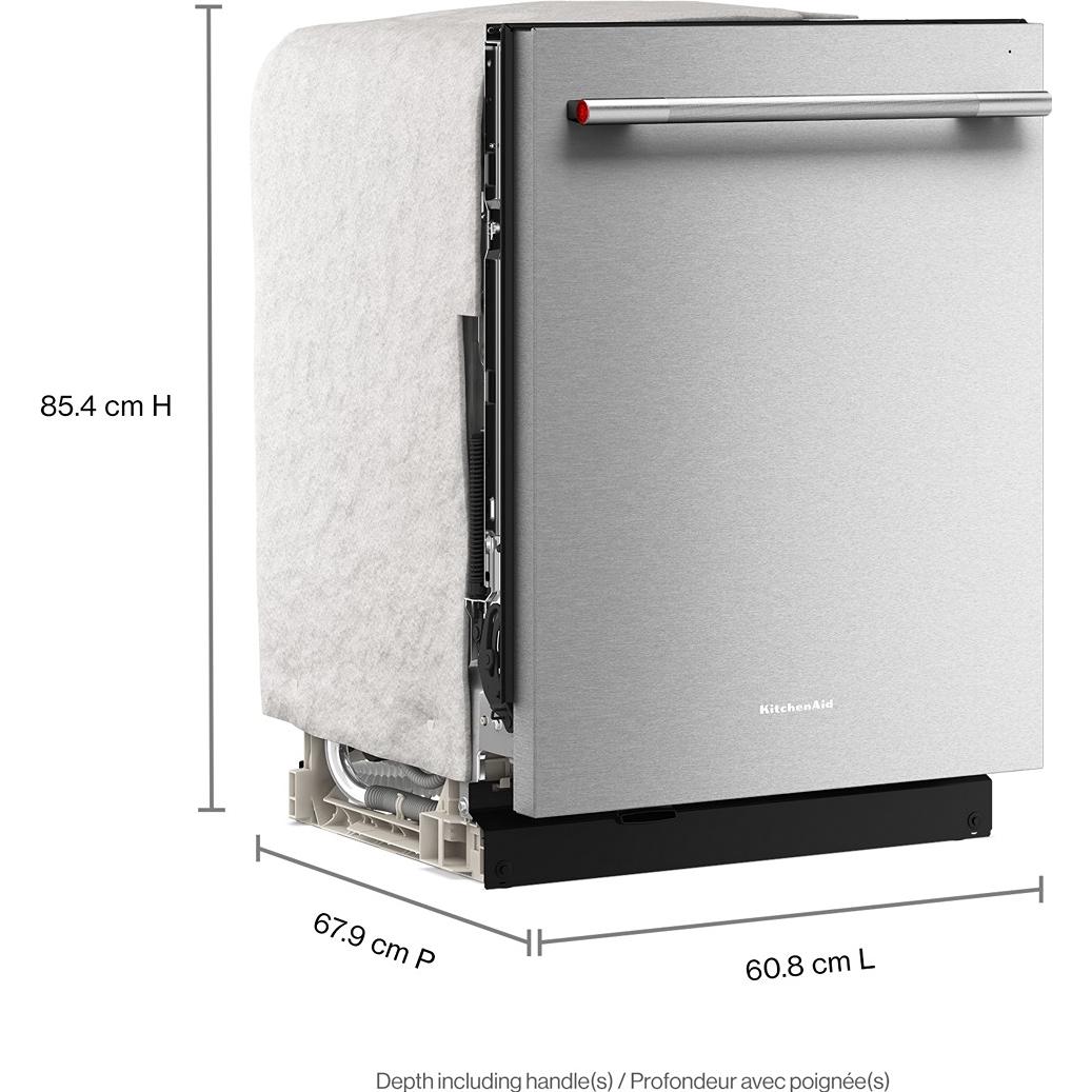 KitchenAid 24-inch Built-in Dishwasher with ProDry™ System KDTS624SPS IMAGE 10