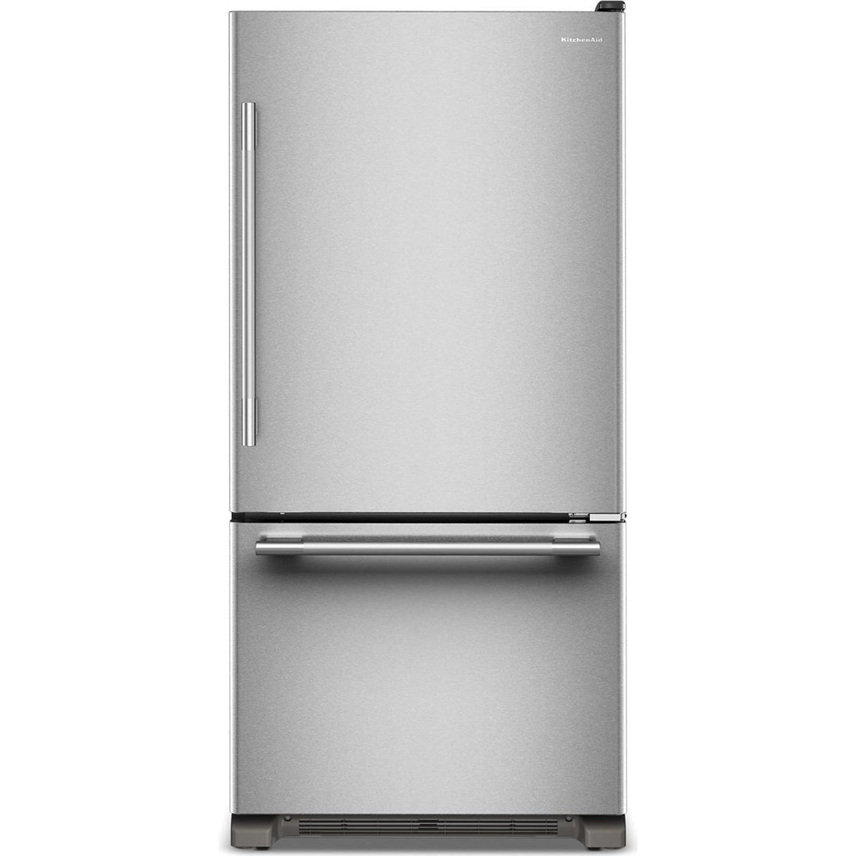 KitchenAid 33-inch, 22 cu. ft. Freestanding Bottom Freezer Refrigerator KRBR133SPS IMAGE 1