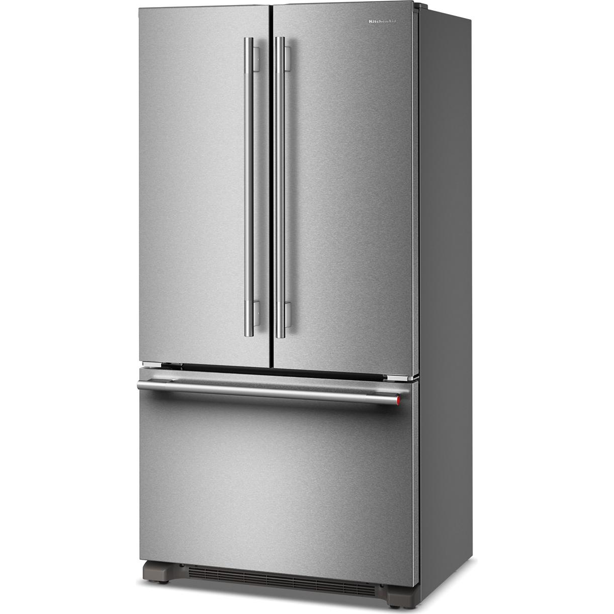 KitchenAid 36-inch, 21.9 cu. ft. Counter-Depth French 3-Door Refrigerator with Ice Maker KRFC136TPS IMAGE 5