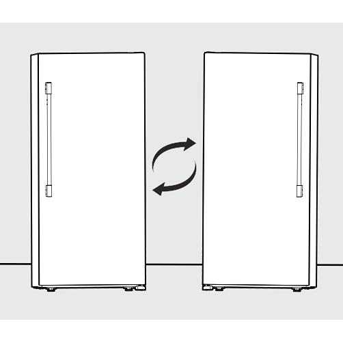 Frigidaire Single Unit Door Swing Reversal Kit TTDRRVFRKIT2 IMAGE 1