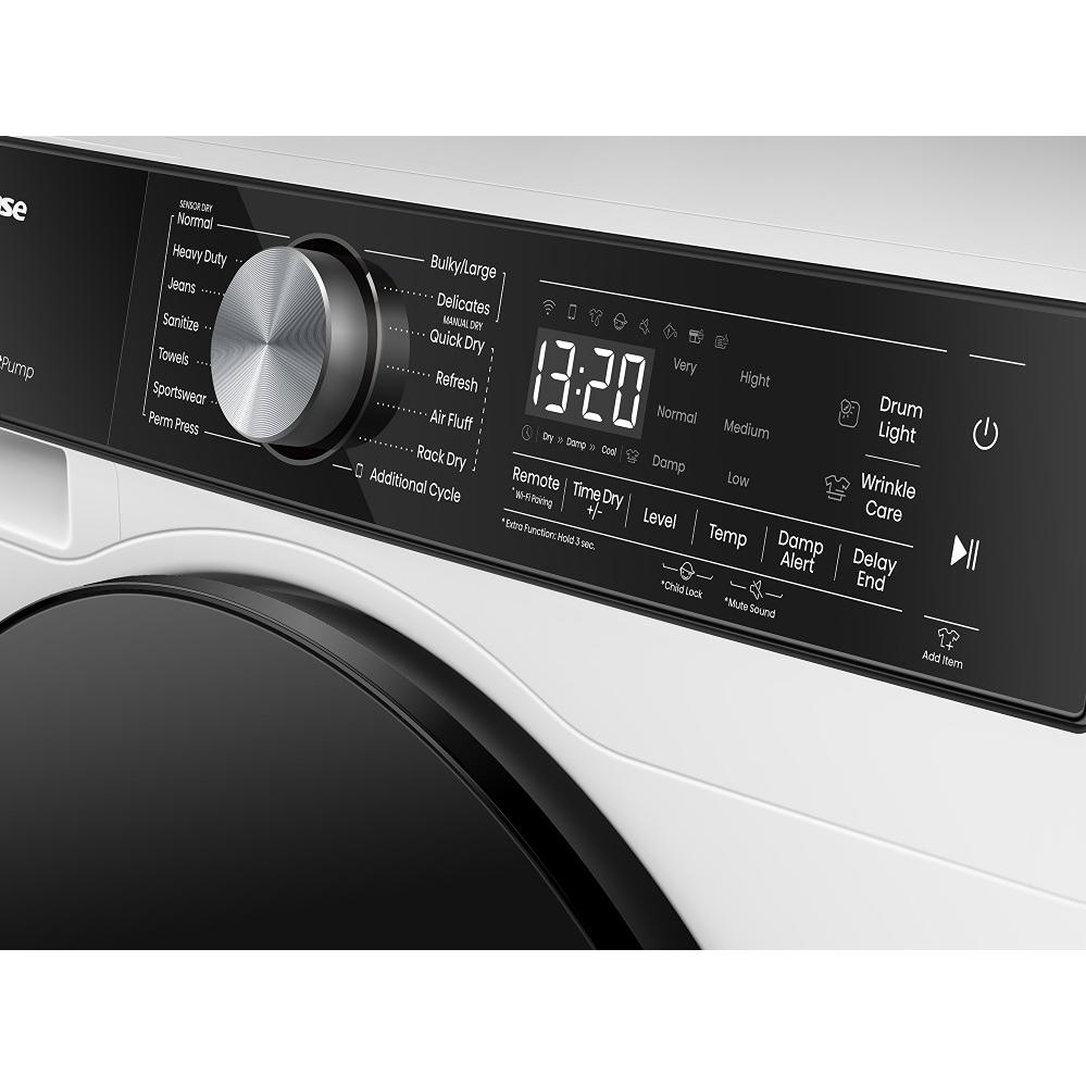 Hisense 4.5 cu. ft. Electric Dryer with Ventless Heat Pump Technology DH5S452BW IMAGE 3