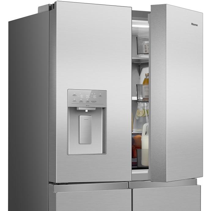 Hisense 36-inch, 22.6 cu. ft. Freestanding French 4-Door Refrigerator with Water and Ice Dispensing System RQ23G4FSEI IMAGE 8