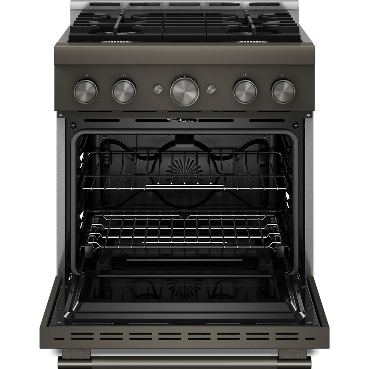 KitchenAid 30-inch Slide-in Gas Range with 4 Burners KFGS930SBE IMAGE 2