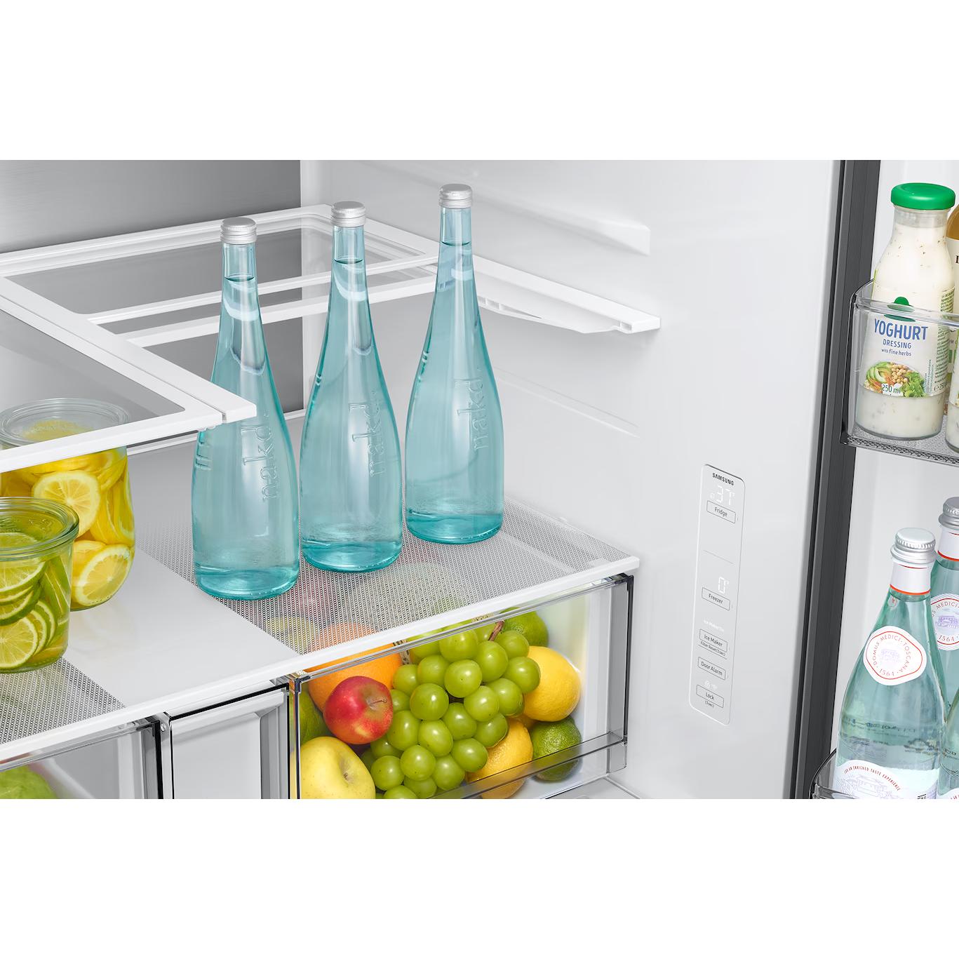 Samsung French 3-Door Refrigerator with In-Door Tall Dispenser RF70H25KERAA IMAGE 11
