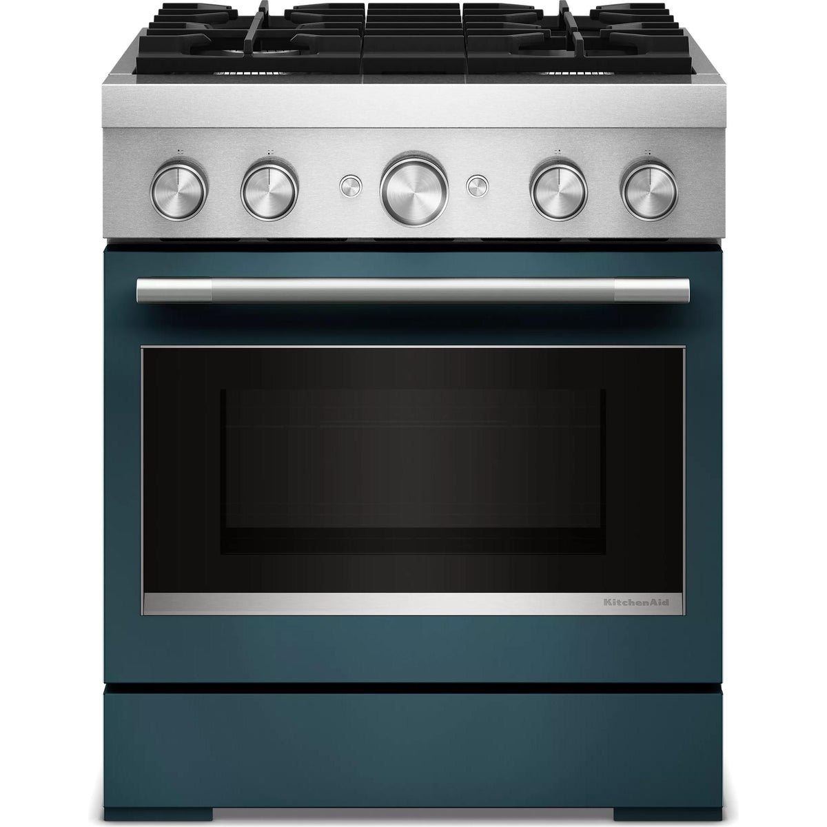 KitchenAid 30-inch Freestanding Commercial-Style Dual-Fuel Range KFDS930SAG IMAGE 1