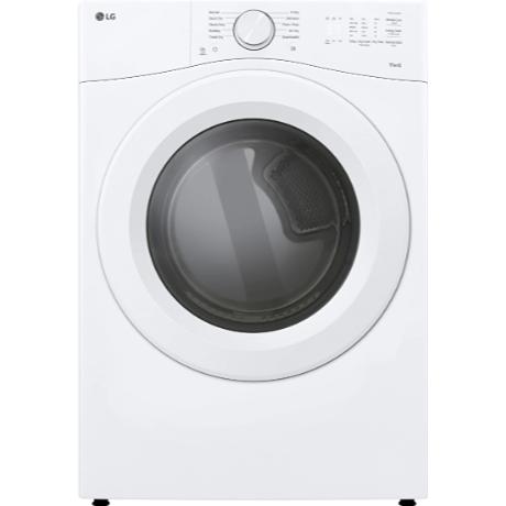 LG 7.4 cu. ft. Electric Dryer with FlowSense™ DLE3420W IMAGE 1