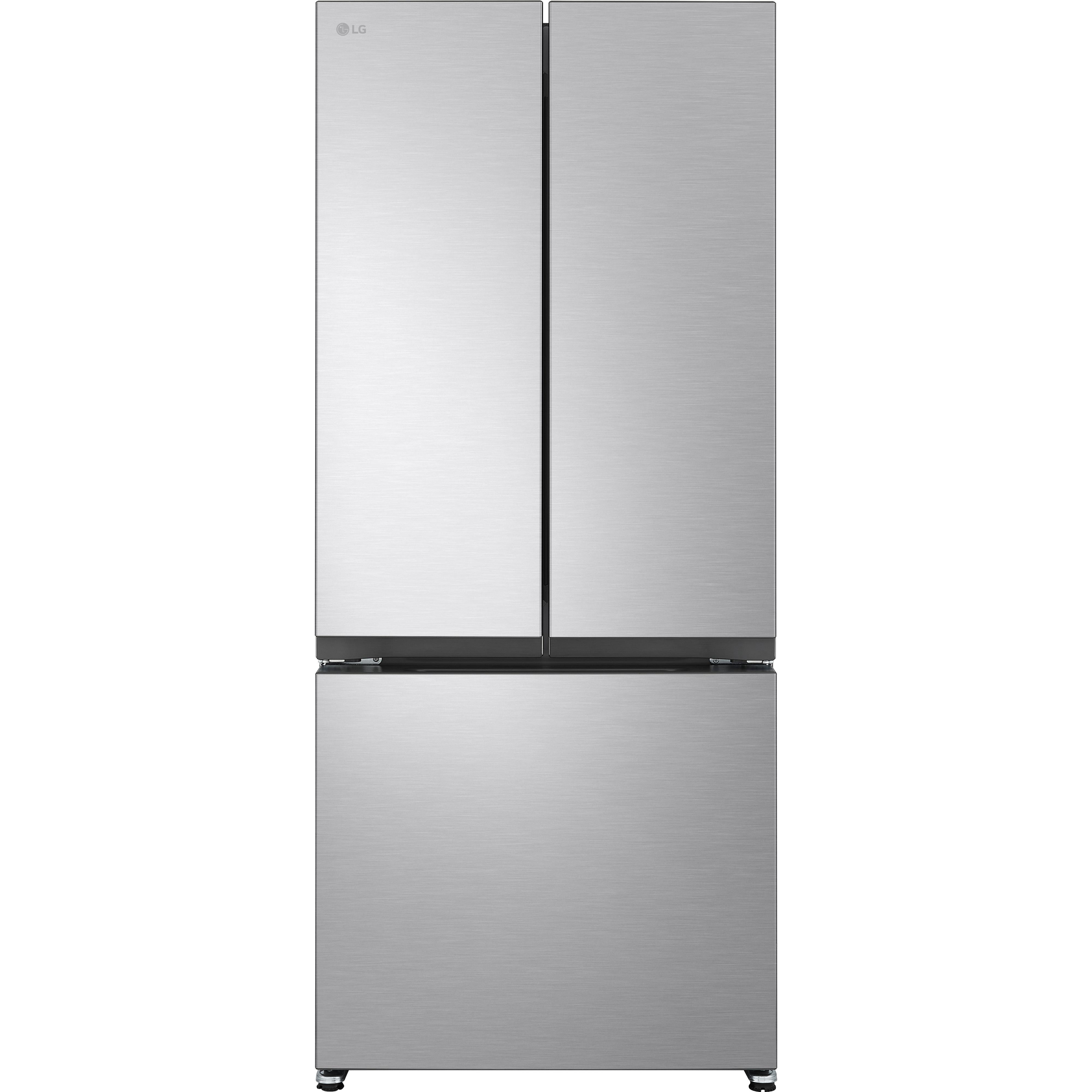 LG 30-inch, 18.2 cu. ft. Counter-Depth French 3-Door Refrigerator LF18CO000S IMAGE 1