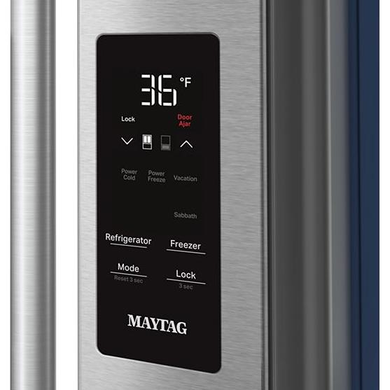 Maytag 36-inch, 29.58 cu. ft. Freestanding French 3-Door Refrigerator with In-Door-Ice® Dispensing System MRFF5336TZ IMAGE 13