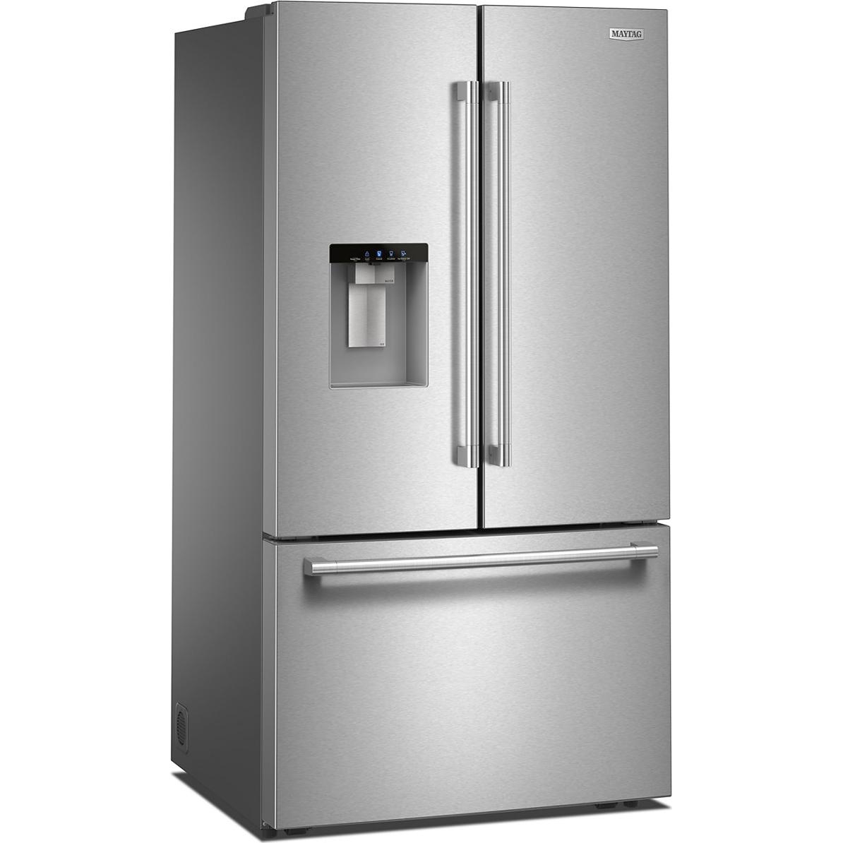Maytag 30 cu. ft. Freestanding French 3-Door Refrigerator with Exterior Water and Ice Dispensing System MRFF5336TZ IMAGE 5