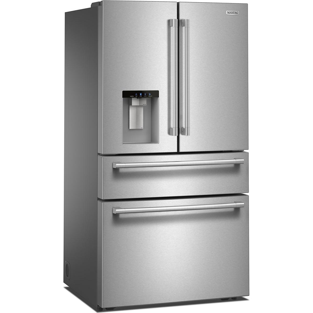 Maytag 28.9 cu. ft. Freestanding French 4-Door Refrigerator with Exterior Water and Ice Dispensing System MRMF5436TZ IMAGE 5