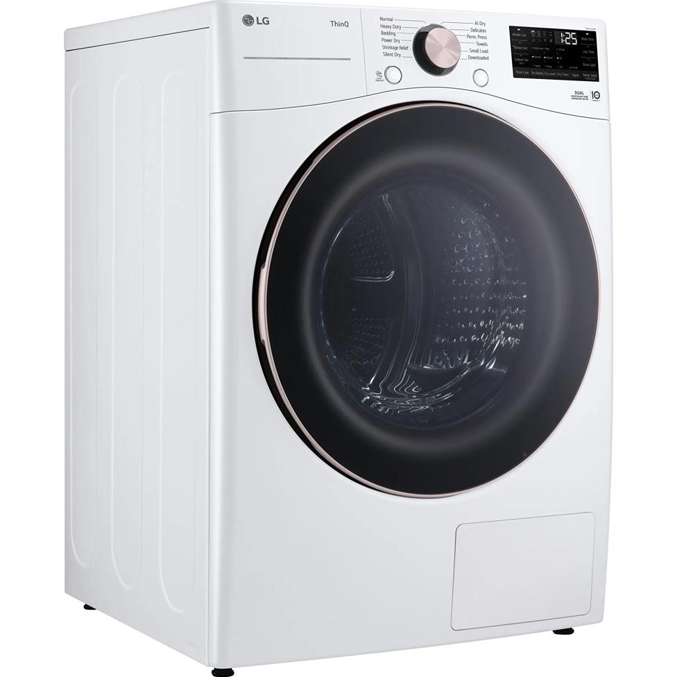 LG 7.8 cu. ft. Electric Dryer with Heat Pump DLHC8402W IMAGE 2
