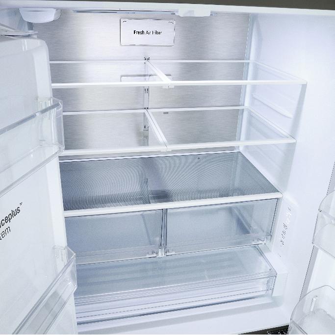 LG 36-inch, 23.7 cu. ft. French 3-Door Refrigerator with Water and Ice Dispensing System LF24WZP62S IMAGE 11