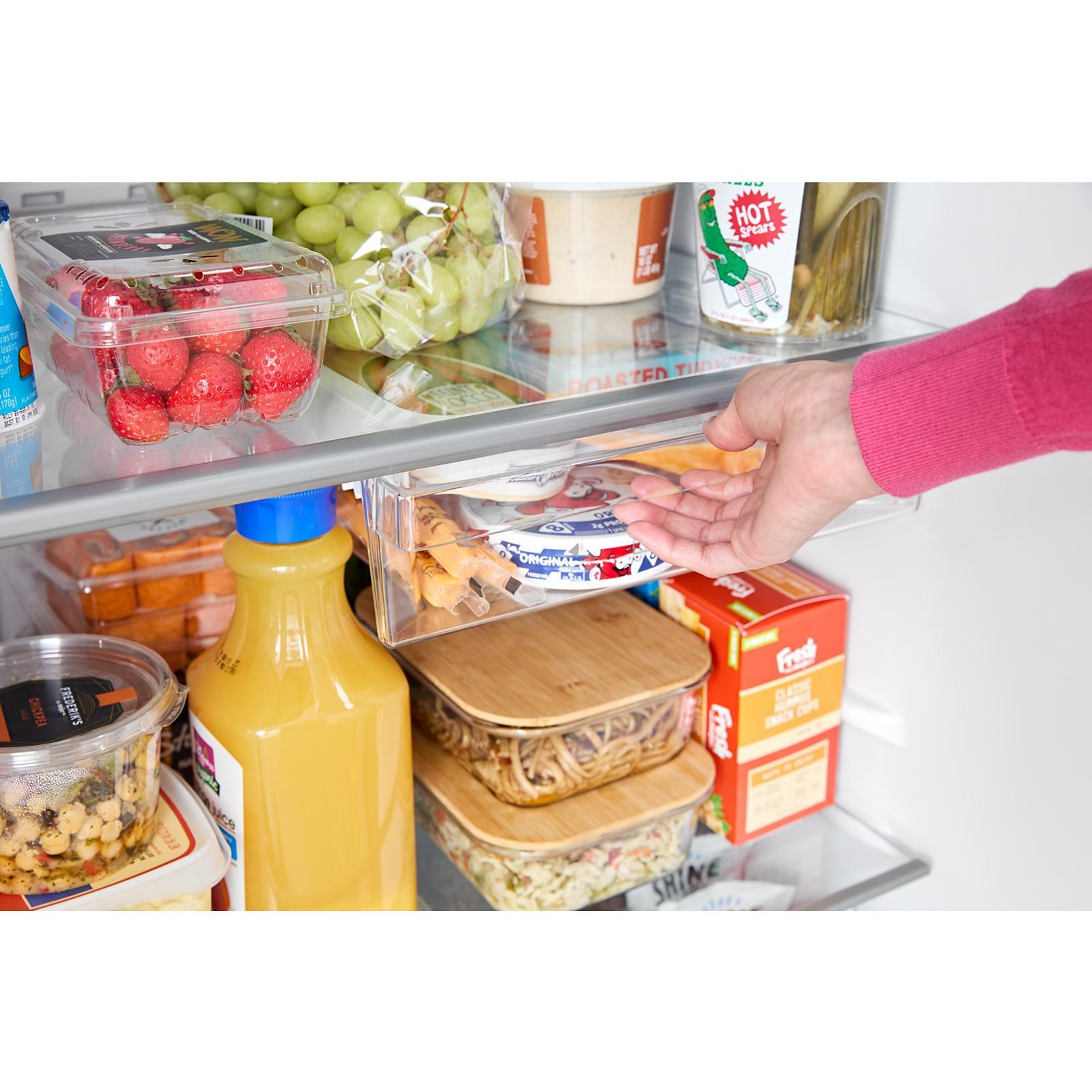 Whirlpool 28-inch, 18.0 Cu. Ft. Top Freezer Refrigerator with Total Coverage Cooling WRTX5118TB IMAGE 8