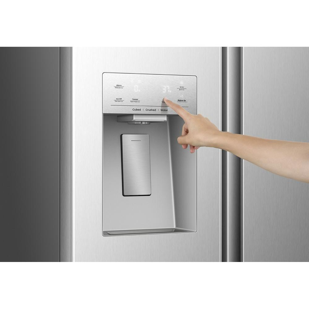 Hisense 36-inch, 30 cu. ft. French Door Refrigerator with Ice & Water Dispenser HRF300P7DSE IMAGE 6
