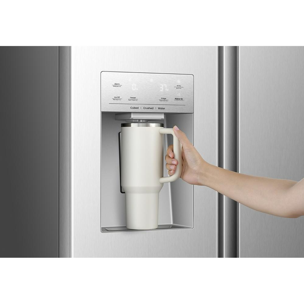 Hisense 36-inch, 30 cu. ft. French Door Refrigerator with Ice & Water Dispenser HRF300P7DSE IMAGE 7