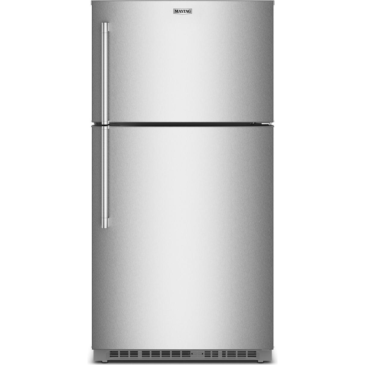 Maytag 33-inch, 21.3 cu. ft. Freestanding Top Freezer Refrigerator with EvenAir™ Cooling Tower MRTX5121TZ IMAGE 1