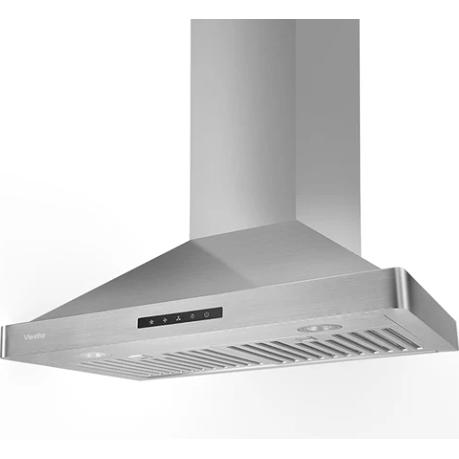 Vesta 30-inch Milan Series Wall Mount Range Hood VRH-MILAN-30SS IMAGE 2