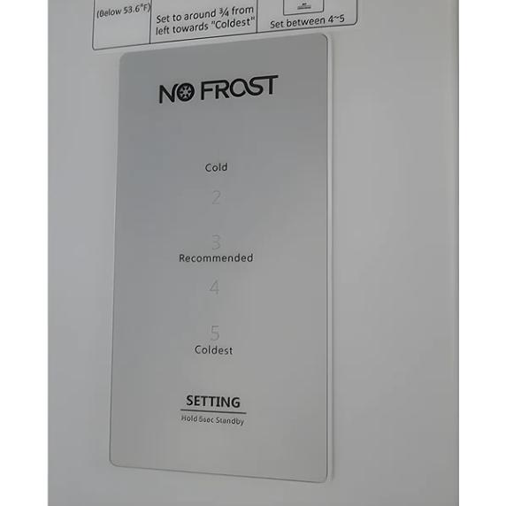 Vesta Whitehorse 30-inch, 18 cu. ft. Freestanding Top Freezer Refrigerator VRF-Whitehorse-30SS IMAGE 3